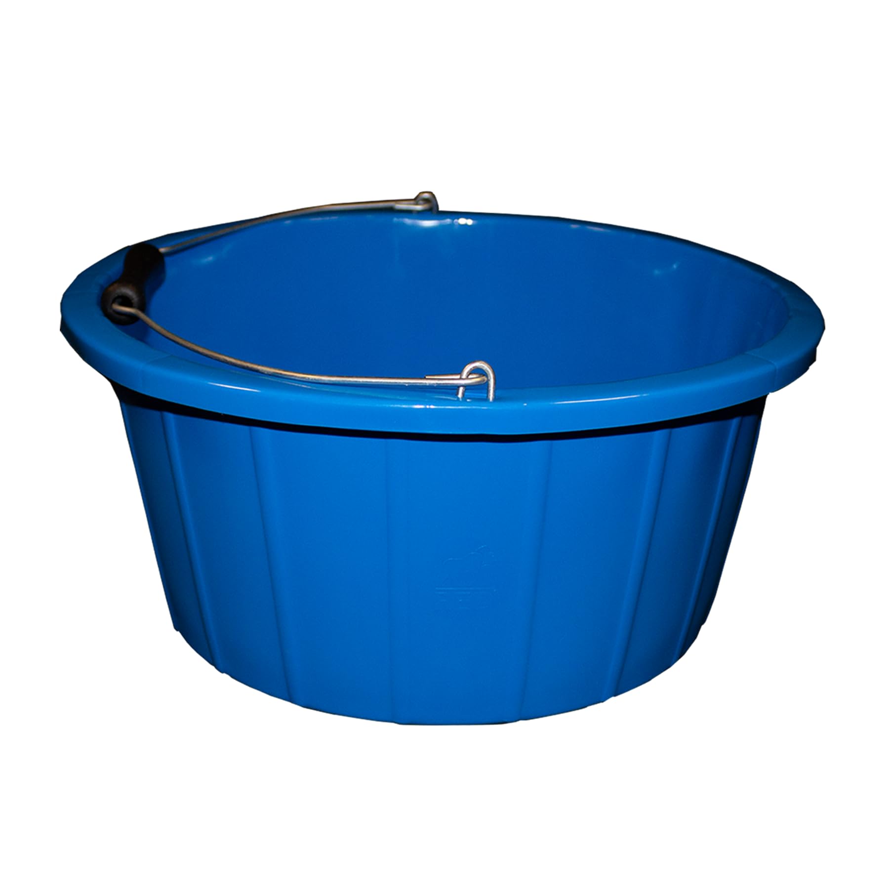 Red Gorilla Blue Premium Shallow Bucket For Home Garden Stable Or Builders Bucket With Metal Handle Heavy Duty 15 Litres Capacity (Blue)