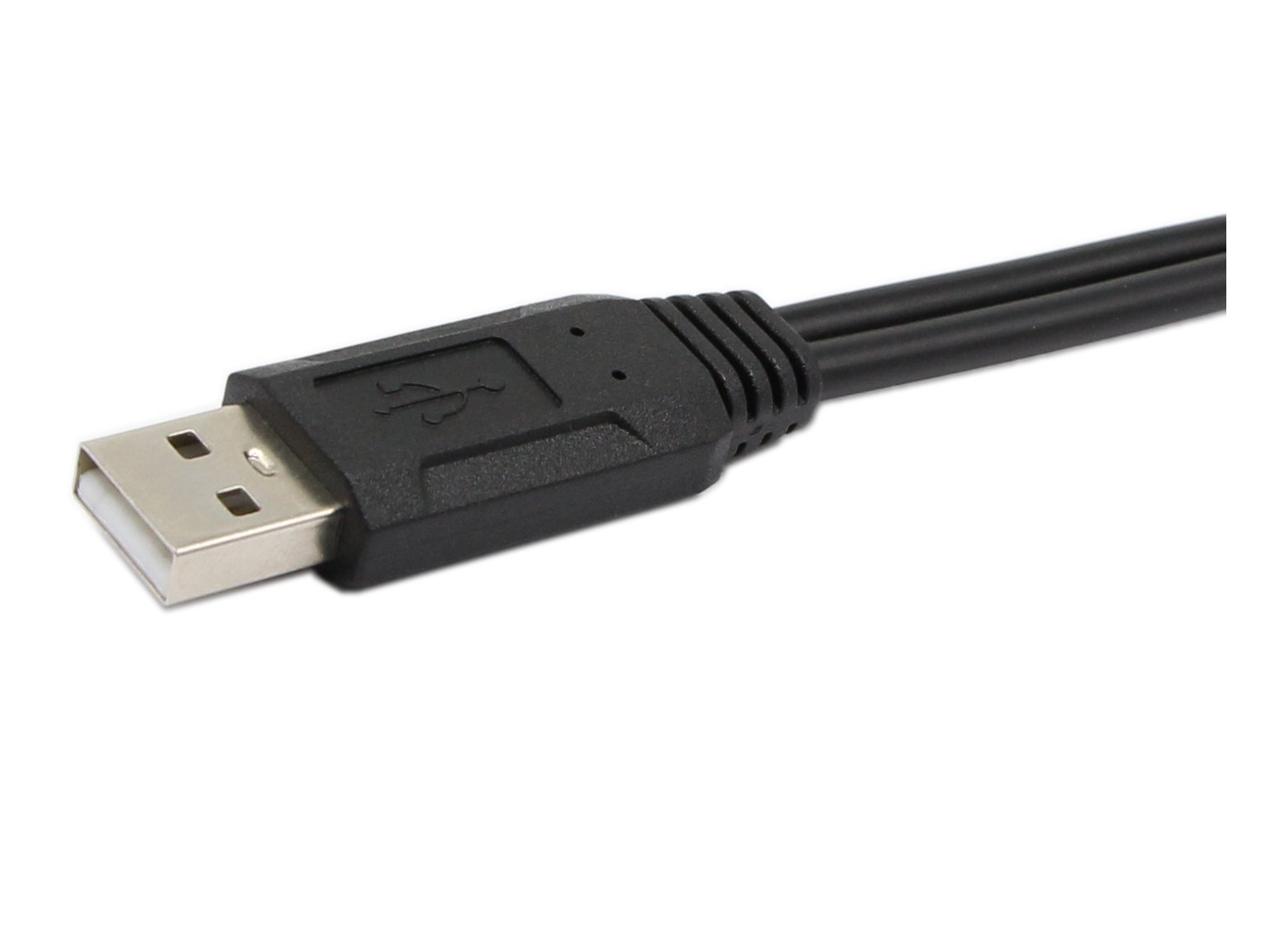 USB-C Auf USB-C + Mini USB Splitter Kabel – 3A Schnellladekabel, 30 Cm, Für Laptop, Handy & Mini-B Geräte