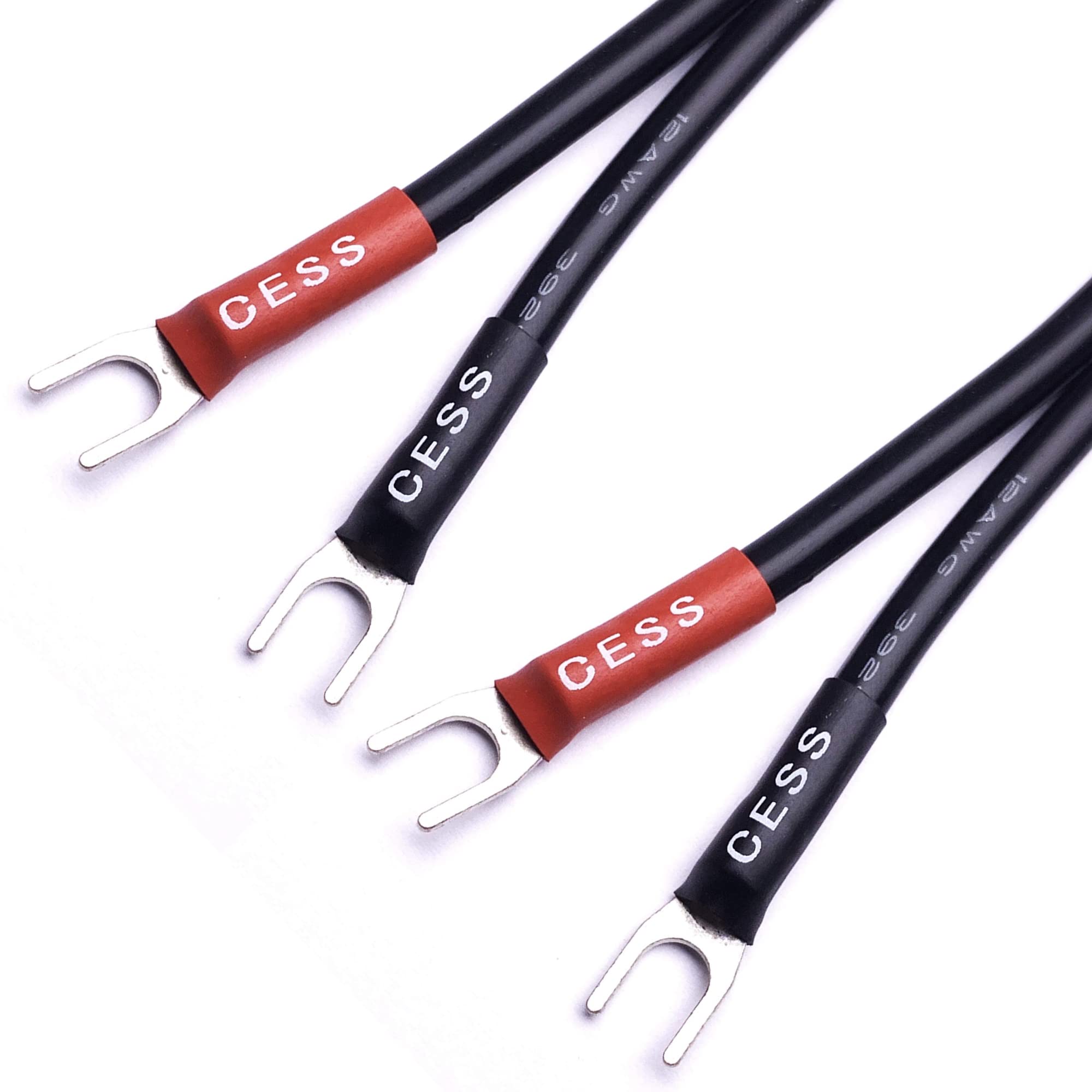 CNCESS CESS-002S Adaptador de cable de altavoz TS de 6,35 mm (pequeña pica)
