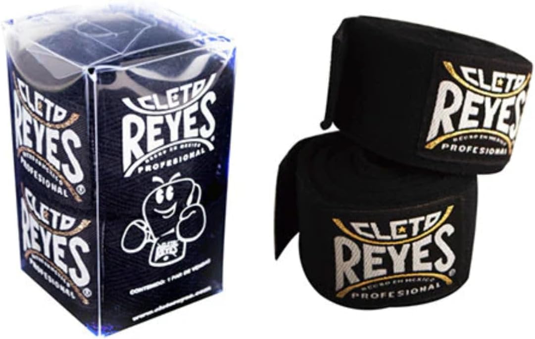 Black Cleto Reyes Polyester Hand Wraps