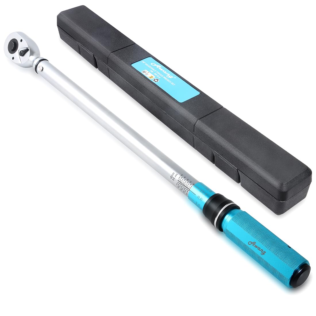 Awang Torque Wrench Car 3/4 Inch 200-800 Nm, ± 3% Accuracy Tyre Wrench Tool For Truck, Motorcycle