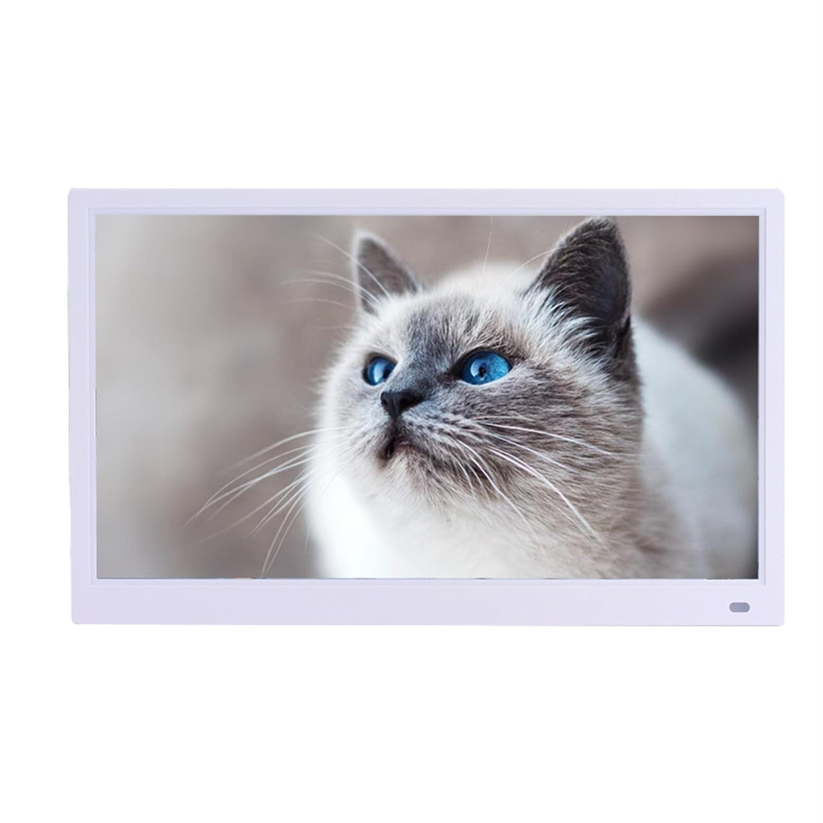 Cadre photo numérique 81,3 cm, stockage de 32 Go, fente pour carte SD, installation facile avec détecteur de mouvement, parfait pour afficher des souvenirs