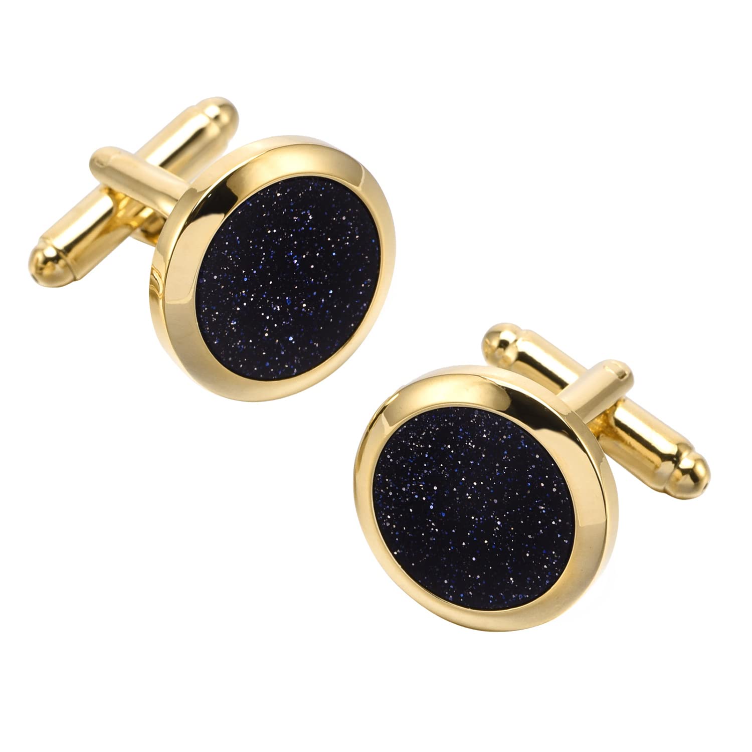 Peora Black Gold Two Tone Cufflinks Set Stylish Accessories for Men & Boys Wedding Business Gift (PX9CL119G) (B0BX3QJY64) Amazon Price History, Amazon Price Tracker