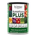 Dr. Schulze\'s SuperFood Plus | Vitamin and Mineral Herbal Concentrate | Daily Nutrition | Gluten-Free and Non-GMO | Vegan | 14 Ounce Powder | Packaging May Vary