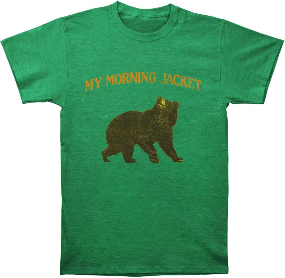 My Morning Jacket Men's Grizzly Slim Fit T-shirt Heather