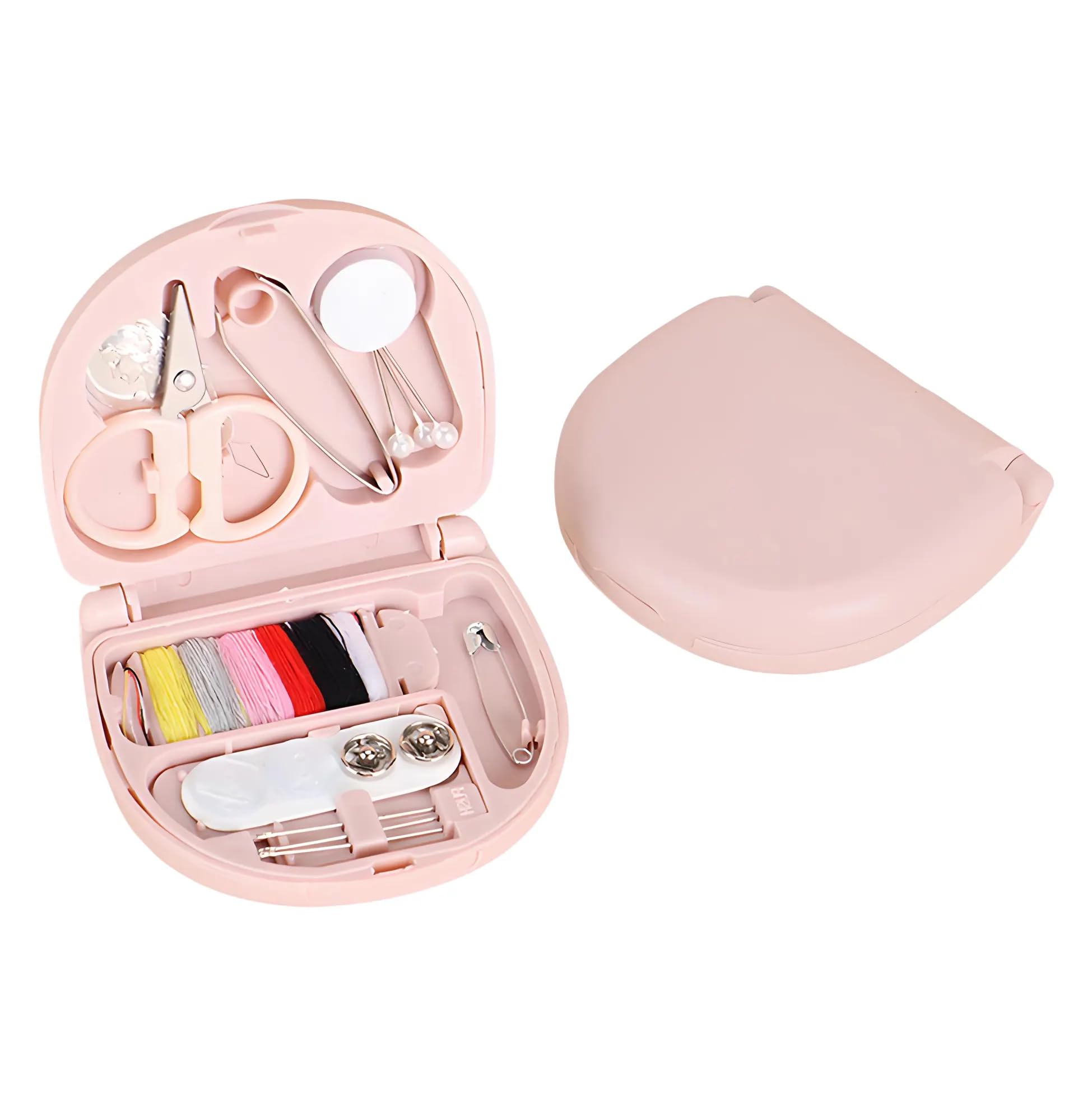 Lazer Portable Sewing Kit I DIY Sewing Supplies for Adults and Kids, Pocket Folding with Sewing Needle, Thread, Cotton, Pin, Scissors, Button, Clip, Needle Threader-picture-11