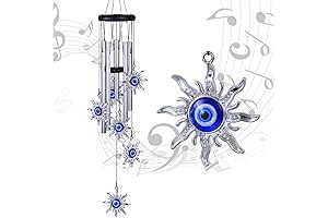 Evil Eye Wind Chimes for Outside: Add Enchanting Protection to Your Space