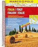 MARCO POLO Reiseatlas Italien 1:300.000: Mit landschaftlich schönen Strecken und Sehenswürdigkeiten. Übersichtskarte zum Ausklappen, ... Europateil (MARCO POLO Reiseatlanten)