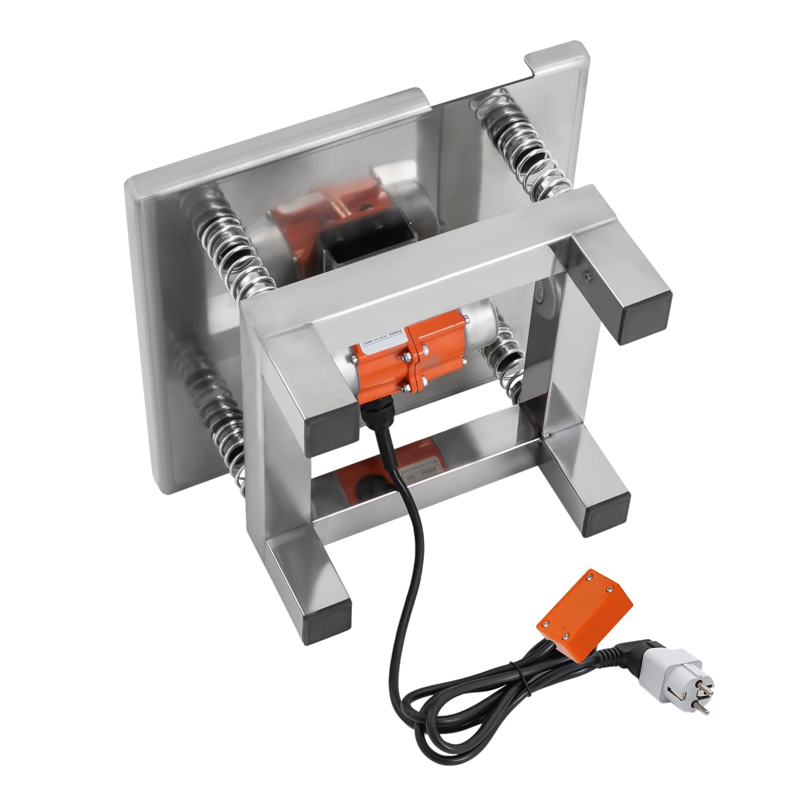 Concrete Vibrating Table 3600 RPM, Electric Vibrating Platform, Stainless Steel Concrete Tools Vibrazione Frequency, Ampiezza 1-2 mm, Capacità di carico 10 kg per Concretes Compaction Air Bubble