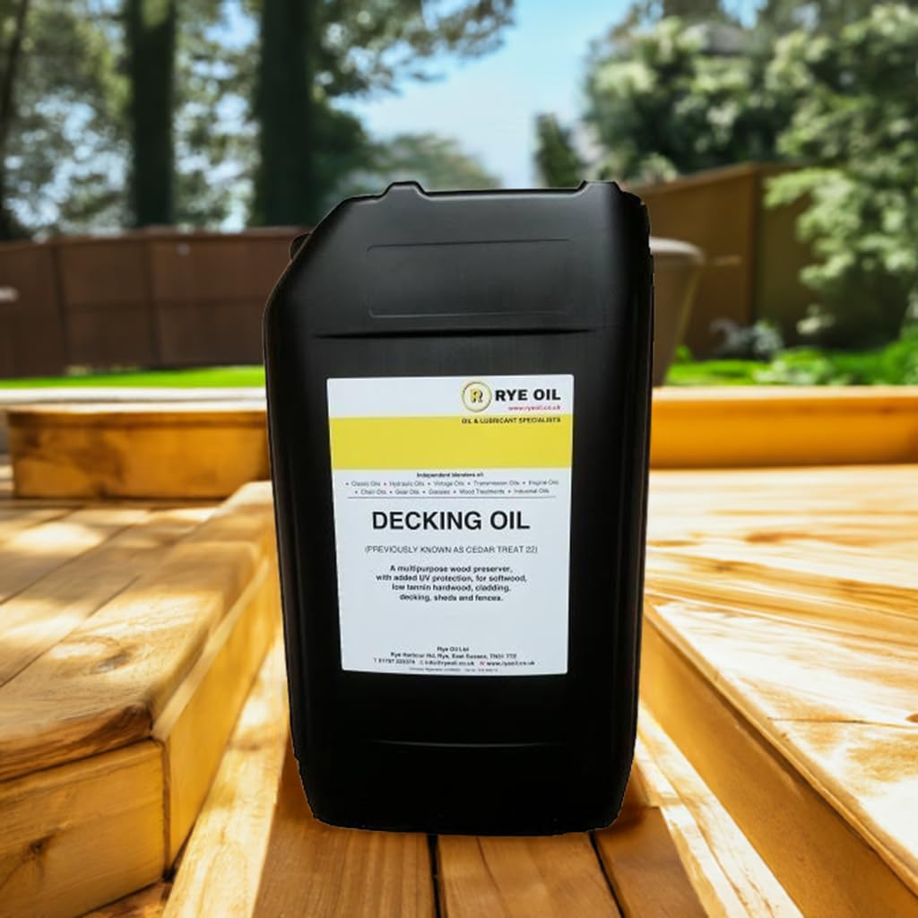Rye Oil Ltd Clear Decking Oil 20 Litres (Clear)