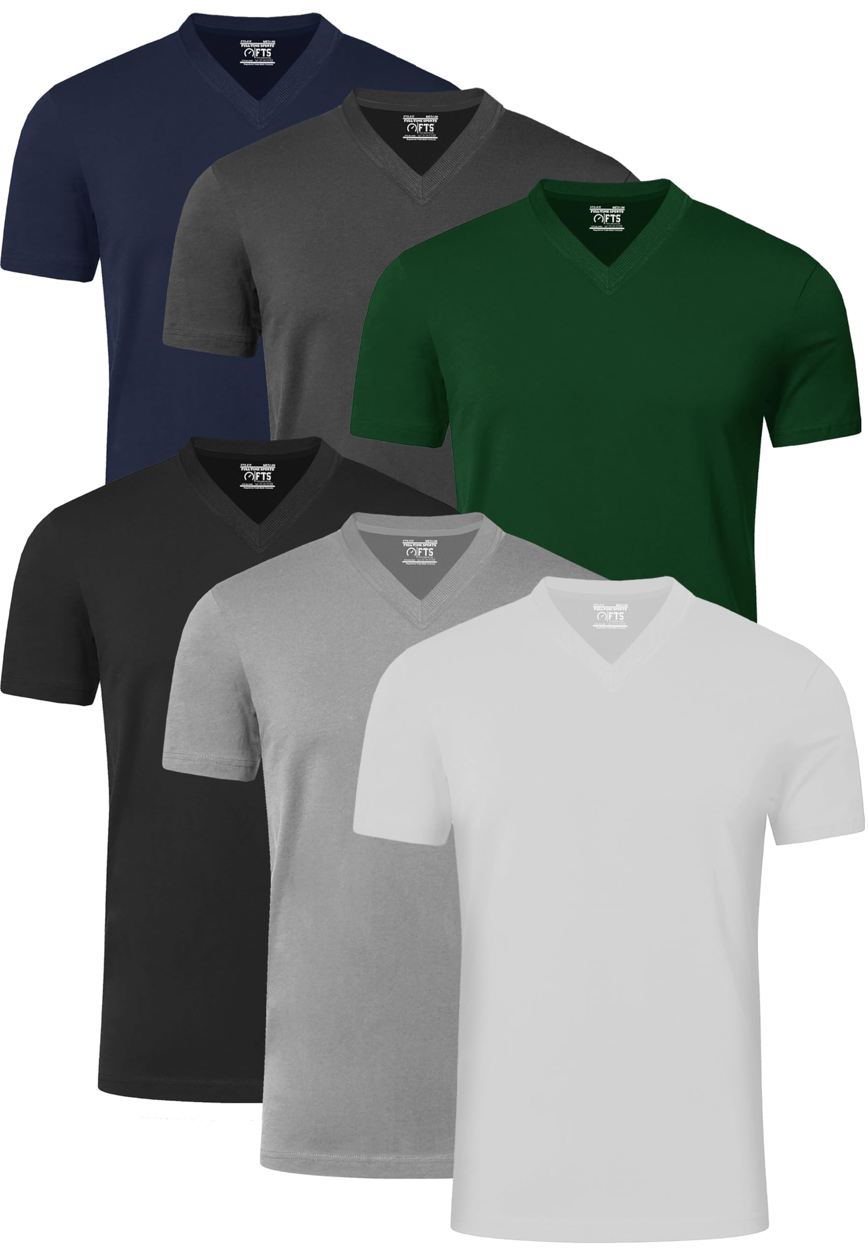 Herren T-Shirts 4er Pack Baumwolle | EXTRA WEICH & Langlebig - PRINT-002