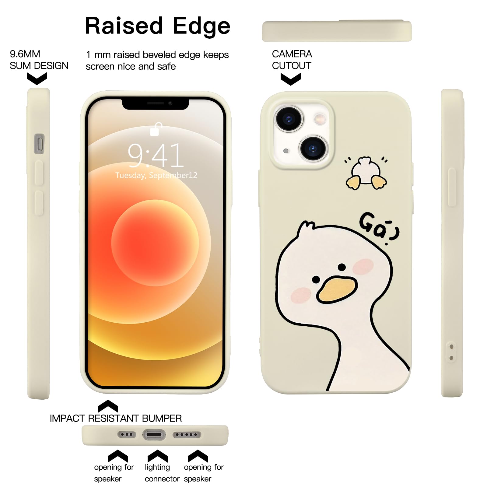 Amazon.com: Idocolors Cute Cartoon Duck Phone Case Amazon.com: Idocolors Cute Cartoon Duck Phone Case
