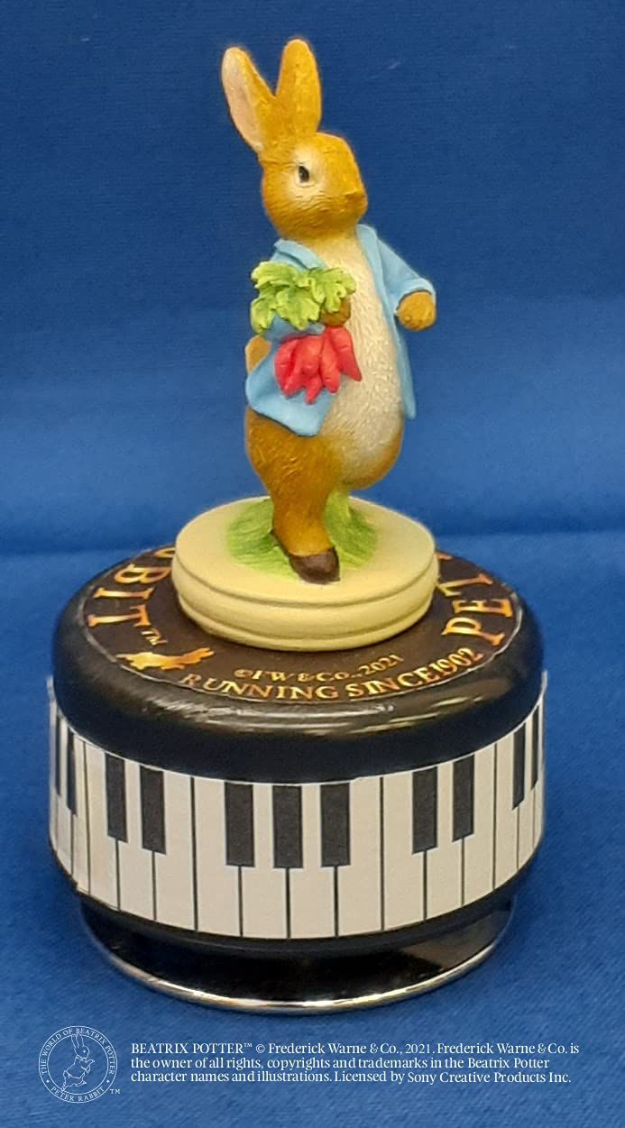 ピーターラビット モーション ラディッシュ オルゴール ピーターラビットの世界 Amazon.co.jp: ジャストウィロー オルゴール ピーターラビット