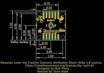 ミキミニ૮₍ ̥⎽ ̫ ⎽ ̥₎ა SparkFun 6DoF IMU Breakout - BMI270 (Qwiic) Low-Power IMU