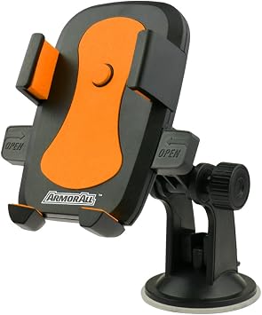 Armor All 3-in-1 Phone Mount for Car, Vent, Dashboard & Windshield Holder