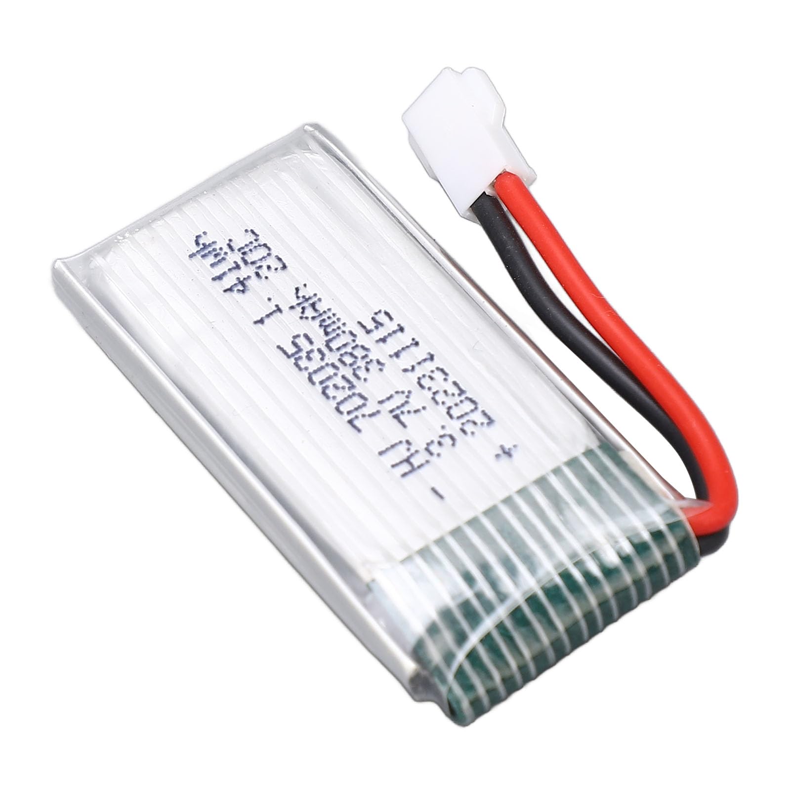 Batterie au Lithium pour Drone, 3,7 V 380 MAh 20 C avec Prise XH2.54 702035 RC Drone Lipo pour Accessoire