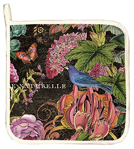 Michel Design Works Cotton Potholder, Botanical Garden