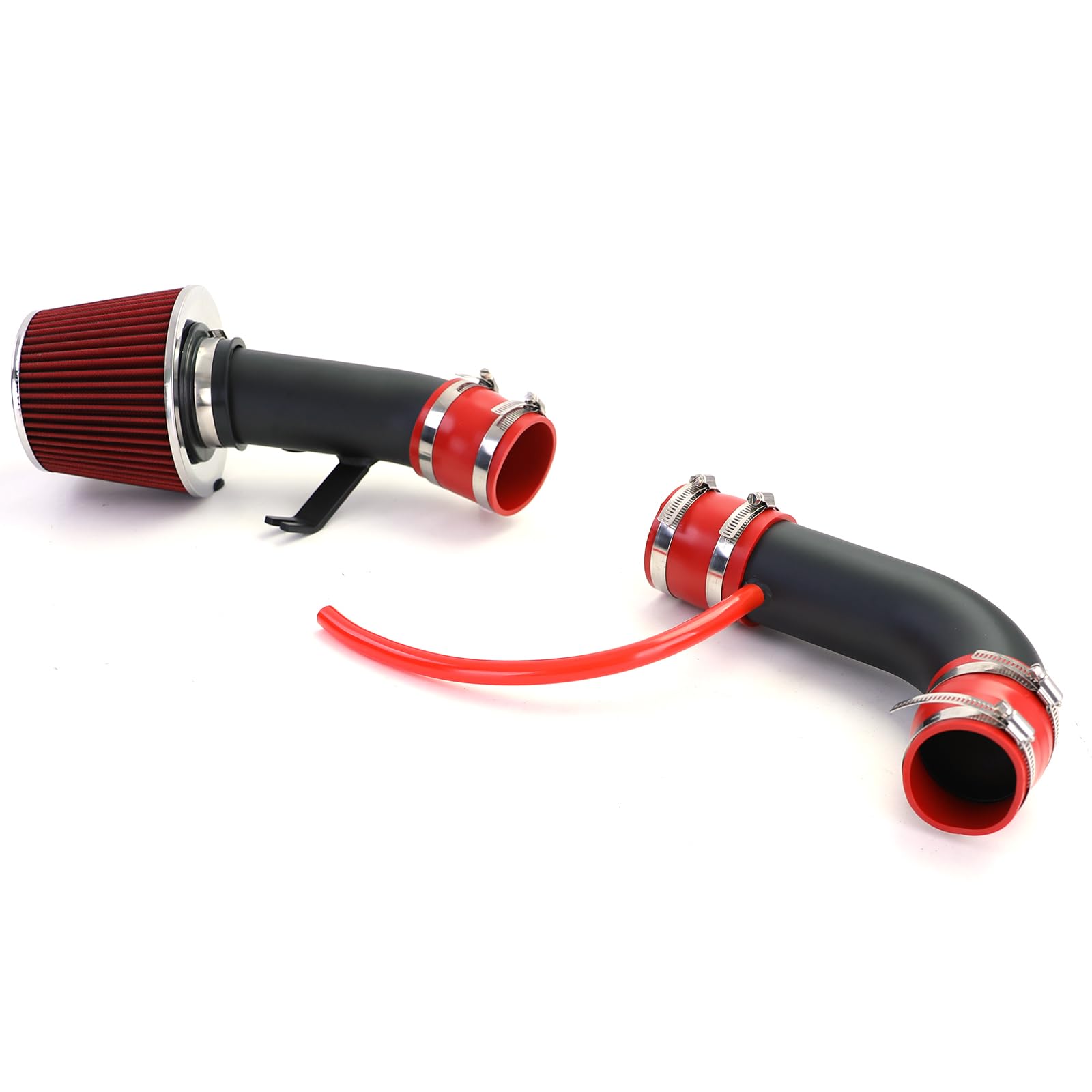 Air Intake Kit mit Sport Luftfilter Rot Schwarz für Mazda MX5 NB FL 98-05