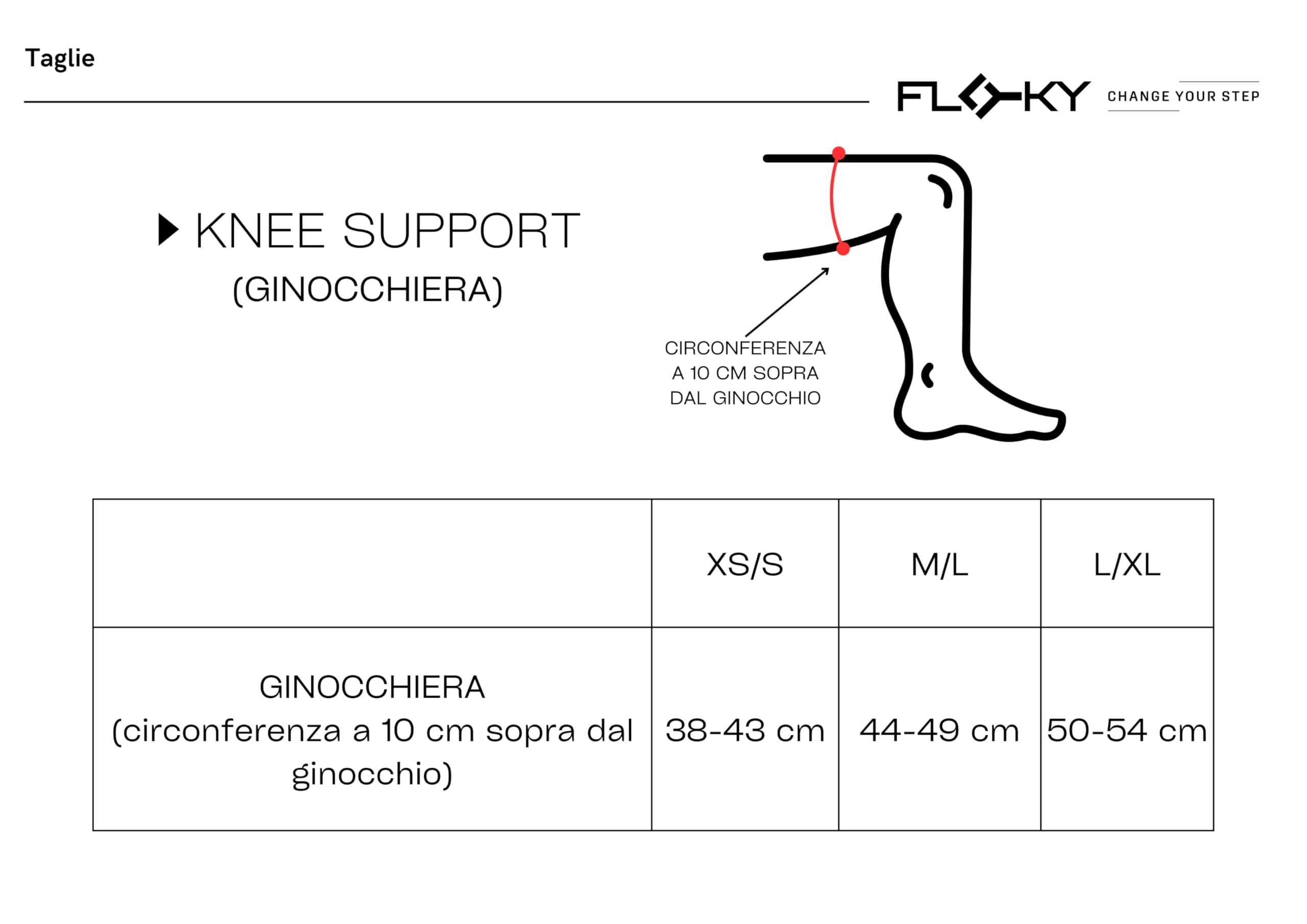 FLOKY Knee Support genouillère biomécanique Multisport Stabilise genou et rotule Protège ligaments et tendon rotulien Soutien articulaire Réduit les traumatismes et les infections (Blanc, M/L, Droite)