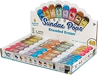Vista 4 de Raymond Geddes Sunday Pops Kneadable Erasers (Pack of 48)