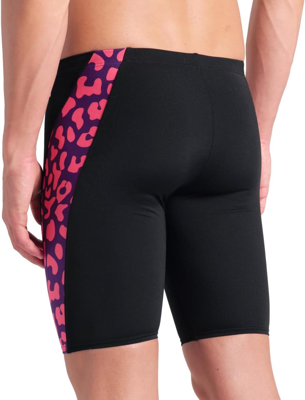 Arena Mens Arena Performance Men's Leopard Skin Limited Edition Printed Swim Jammer