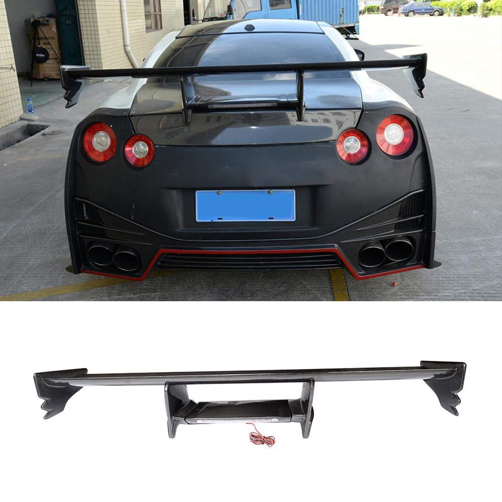 Amazon | For 日産GT-R用 カーボン製 リアウイング リアスポイラー