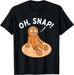Oh Snap Freak Funny Amputee Prosthetic Surgery Graphic T-Shirt