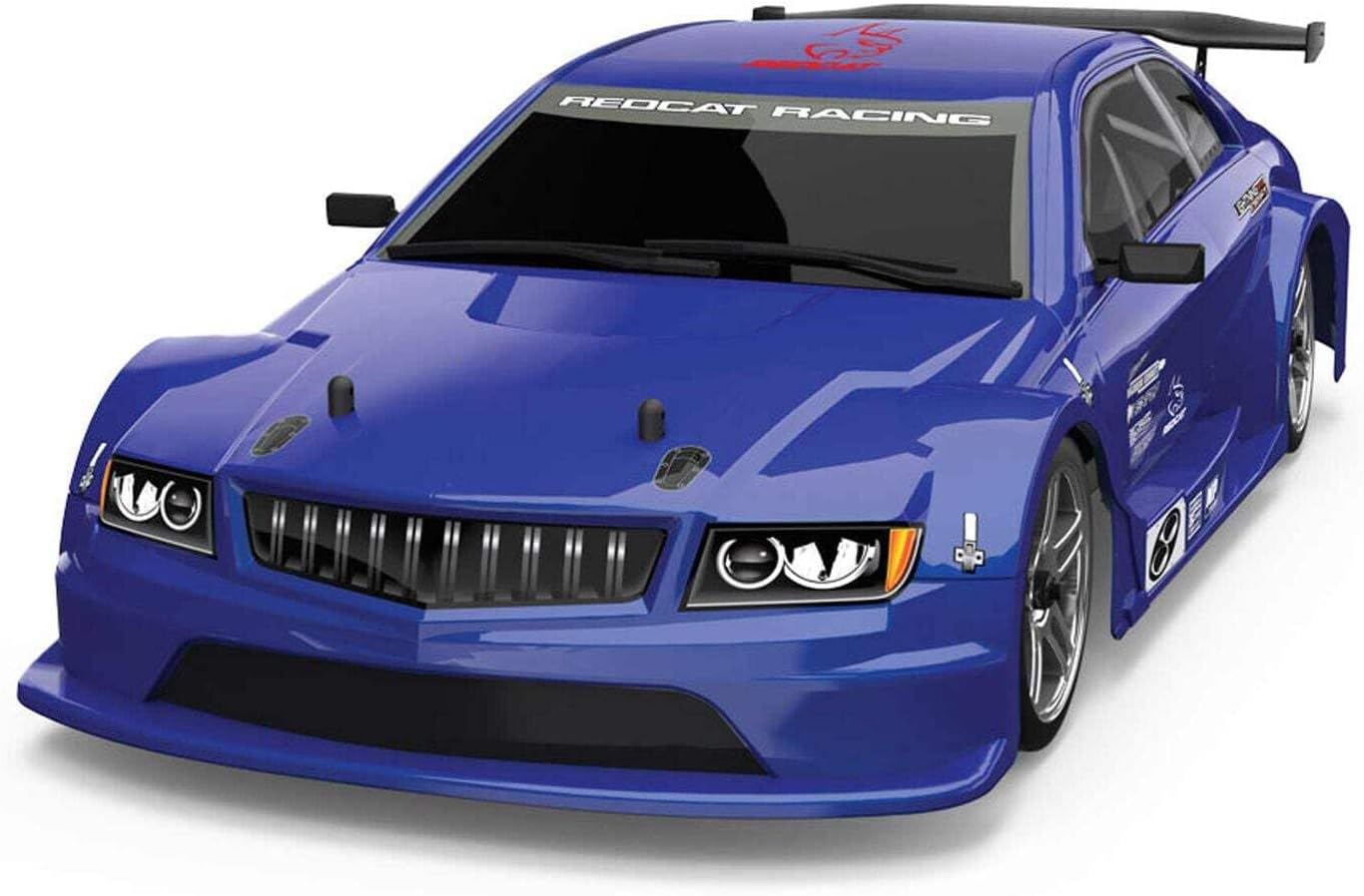 Redcat Racing EPX Drift Car with 7.2V 2000mAh Battery, 2.4GHz Radio and BL10315 Body (1/10 Scale), Metallic Blue