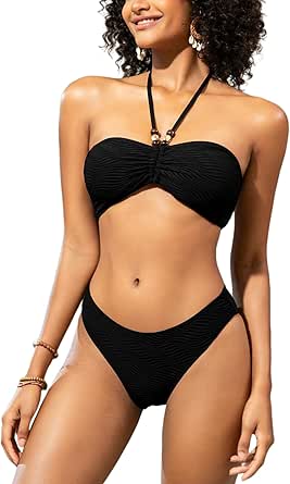 SHEKINI Maillots de Bain Bikini Halter Sexy Maillot de Bain 2 Pièces