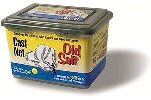 Old Salt Betts Net 5ft Mono Cast Net, 0.375in Mesh Box