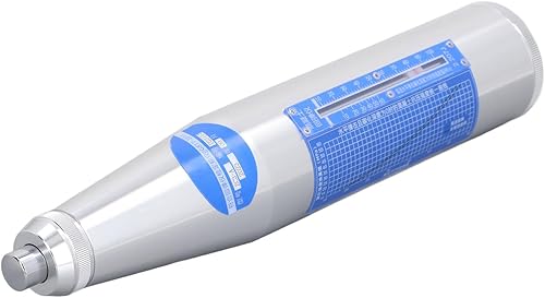 Probador de martillo de rebote de hormigón, medidor de prueba de resiliómetro portátil de alta resistencia, medidor de prueba de resistencia