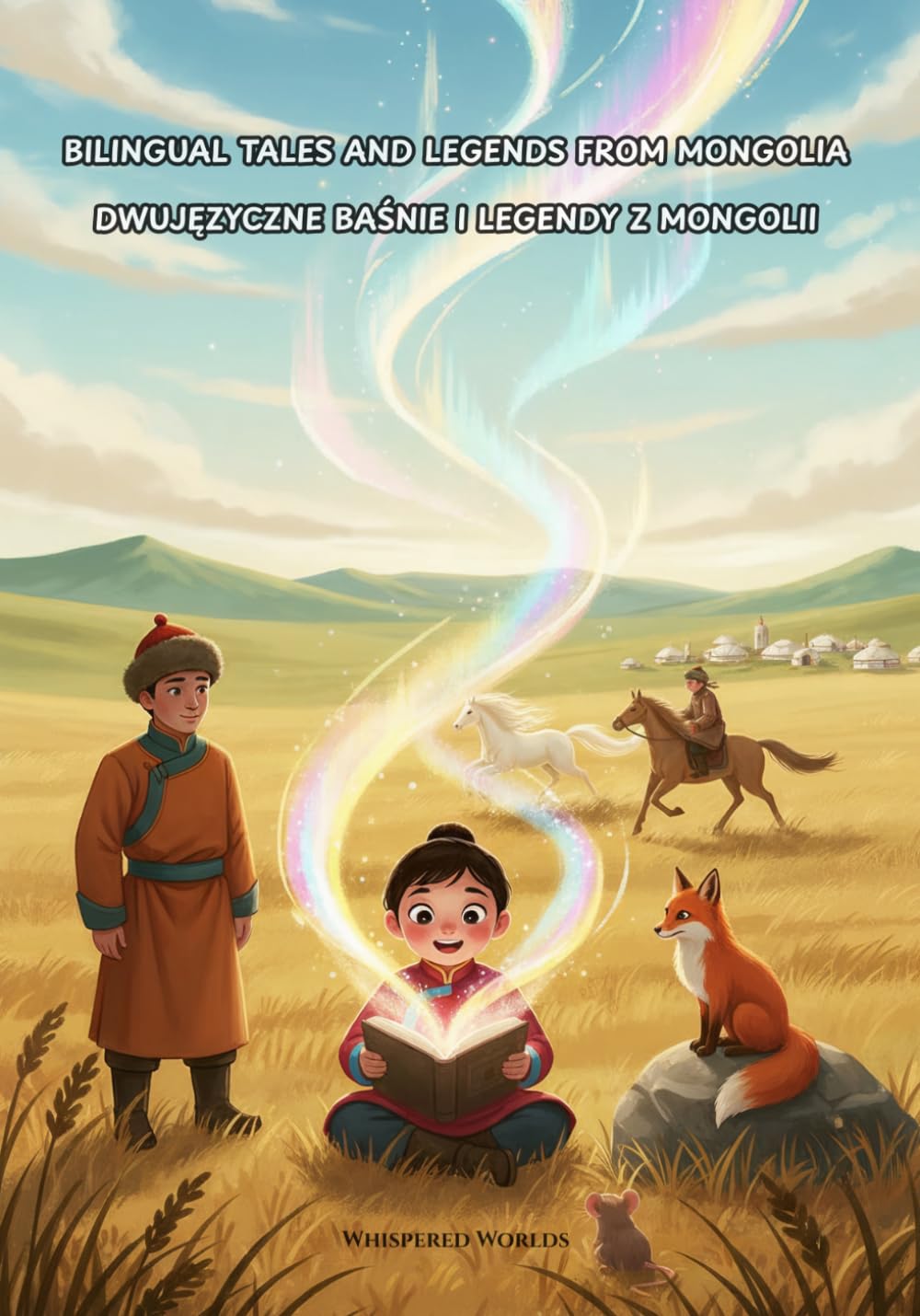 Bilingual Tales and Legends from Mongolia: English-Polish (Whispered Worlds)
