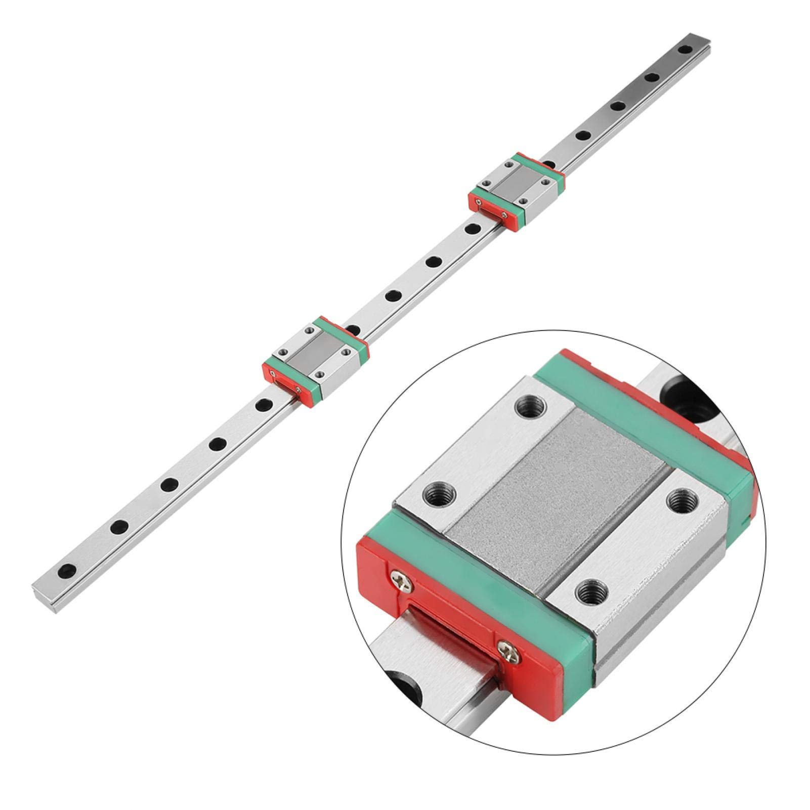 Miniature Guide Rails Linear Guide Rail 1pc 400mm Mgn12 Miniature Linear Rail Guide ...