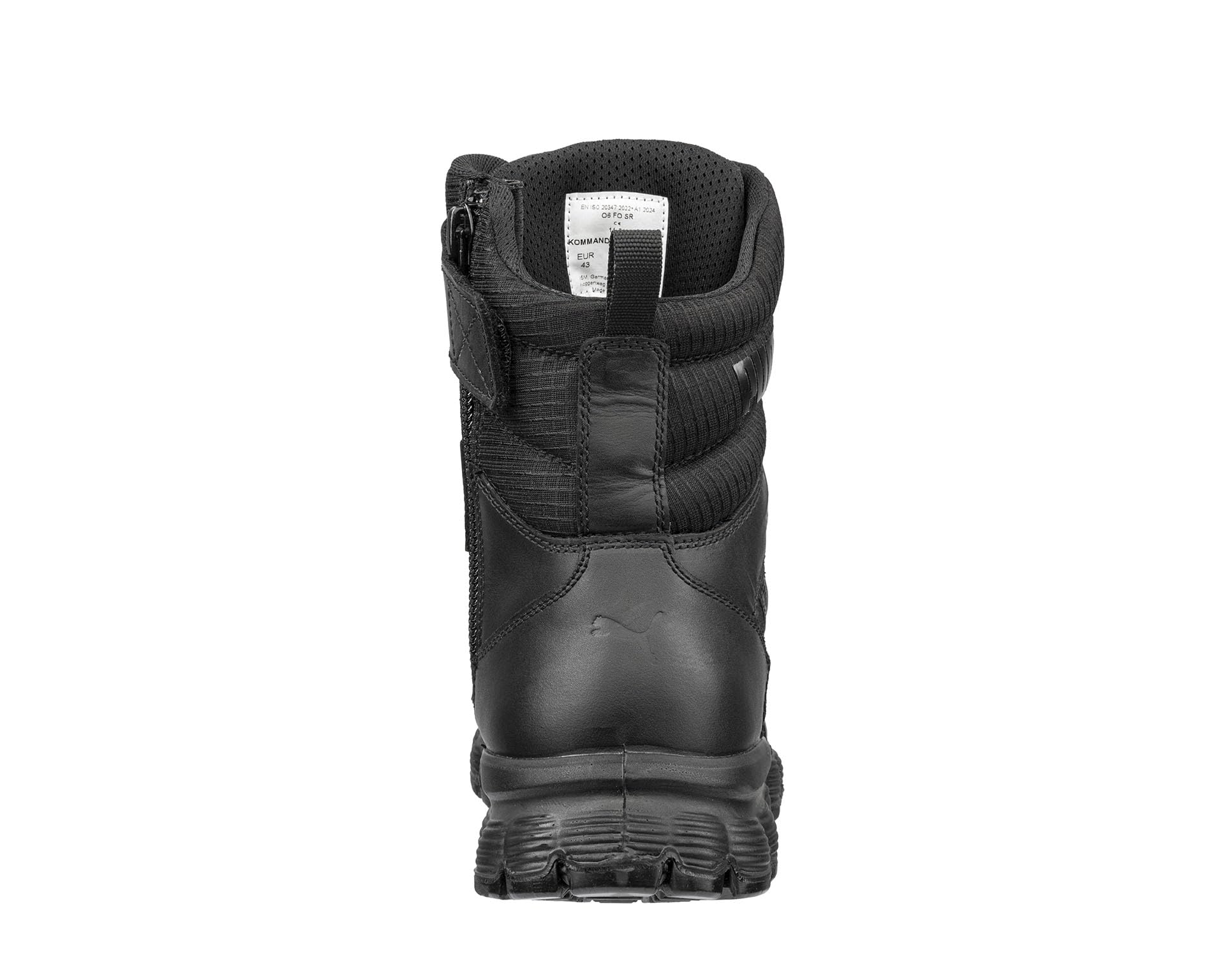 PUMA Safety Kommando RB LR8 Zip - Herren Einsatzstiefel – knöchelhohe Stiefel mit Laufsohle – Bequeme Tactical Boots für Indoor & Outdoor