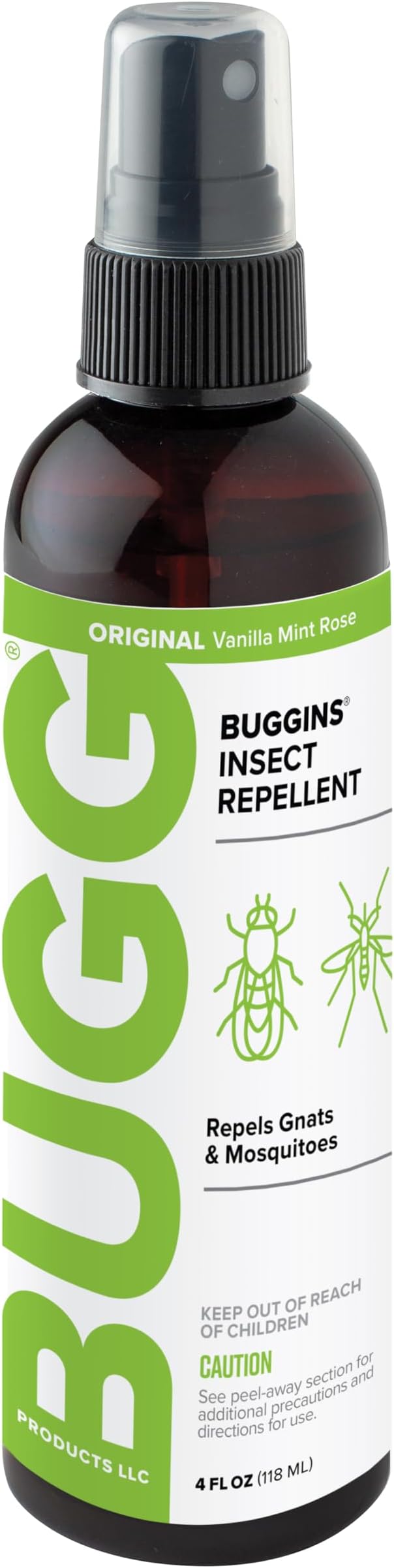 BUGGINS Original Insect Repellent Mosquitoes & Gnats