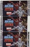 topps match attax game mat TOPPS - Hero Attax Marvel  Booster 3er Pack