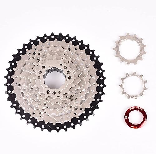 Miniatura 3 de Casete MTB 8 velocidades 11-32T 11-36T 11-40T 11-40T 11-42T Casete de bicicleta de relación ancha Piñón de casete de bicicleta compatible con