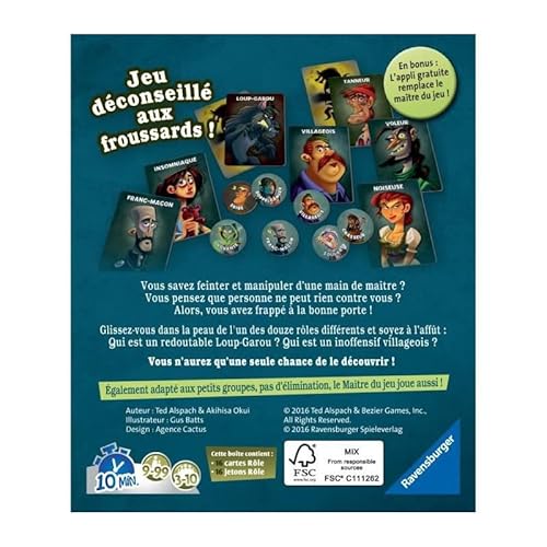 Jeu Loup garou Pour Une Ravensburger La Boîte - vue 4