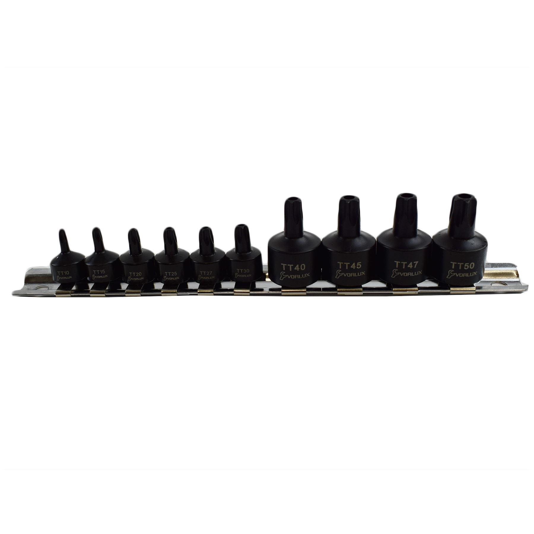 Douilles Torx Tamper 1/4" 3/8" T10-T50 Bergen en jeu de 10 pièces