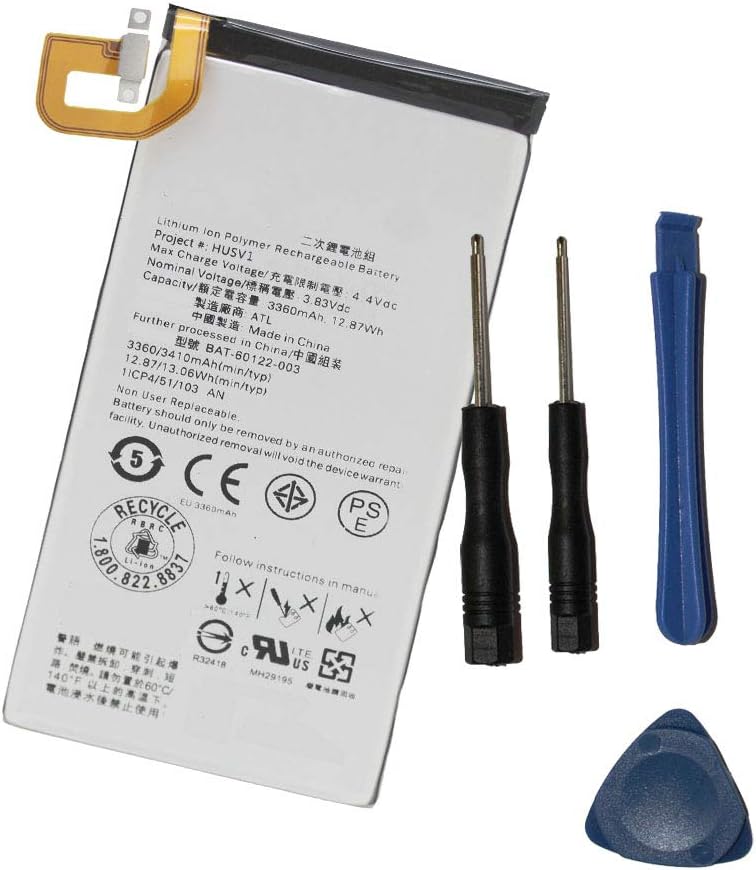 Internal Replacement Battery for BlackBerry PRIV BAT-60122-003 STV-100 3360mAh 3.83V