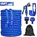 Produktbild Parsion Gartenschlauch Flexibler Dehnbarer Flexischlauch Flexi Wasserschlauch Flexibel Multisfunktionsbrause mit 7 Funktionen für Gartenbewässerung, Autowäsche, Haus Spülen, PET-Bäder (30, Blau)