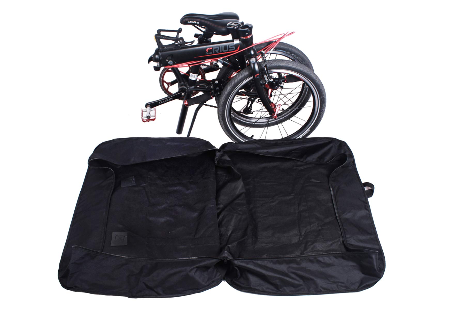 Tragetasche für 20 Zoll Falt-Räder, Klapprad, E-Bike, Sport Tasche, Transporttasche, handlich, langlebig, stabil, als Picknickunterlage einsetzbar
