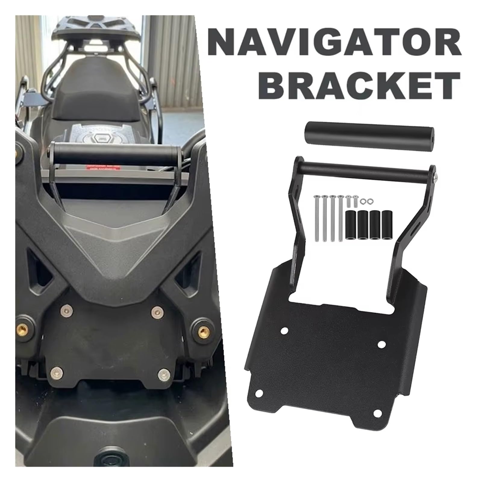 para VOGE para Valico DS525X DS625X 2024-2025 para Teléfono Placa Móvil Soporte De Navegación GPS para Motocicleta Soporte Manillar GPS