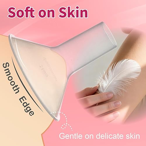 Miniatura 4 de Nenesupply Brida de 27mm Compatible con Piezas de Extractor de Leche Medela Reemplaza Brida Medela de 27mm Accesorios Compatibles con Piezas Pump in