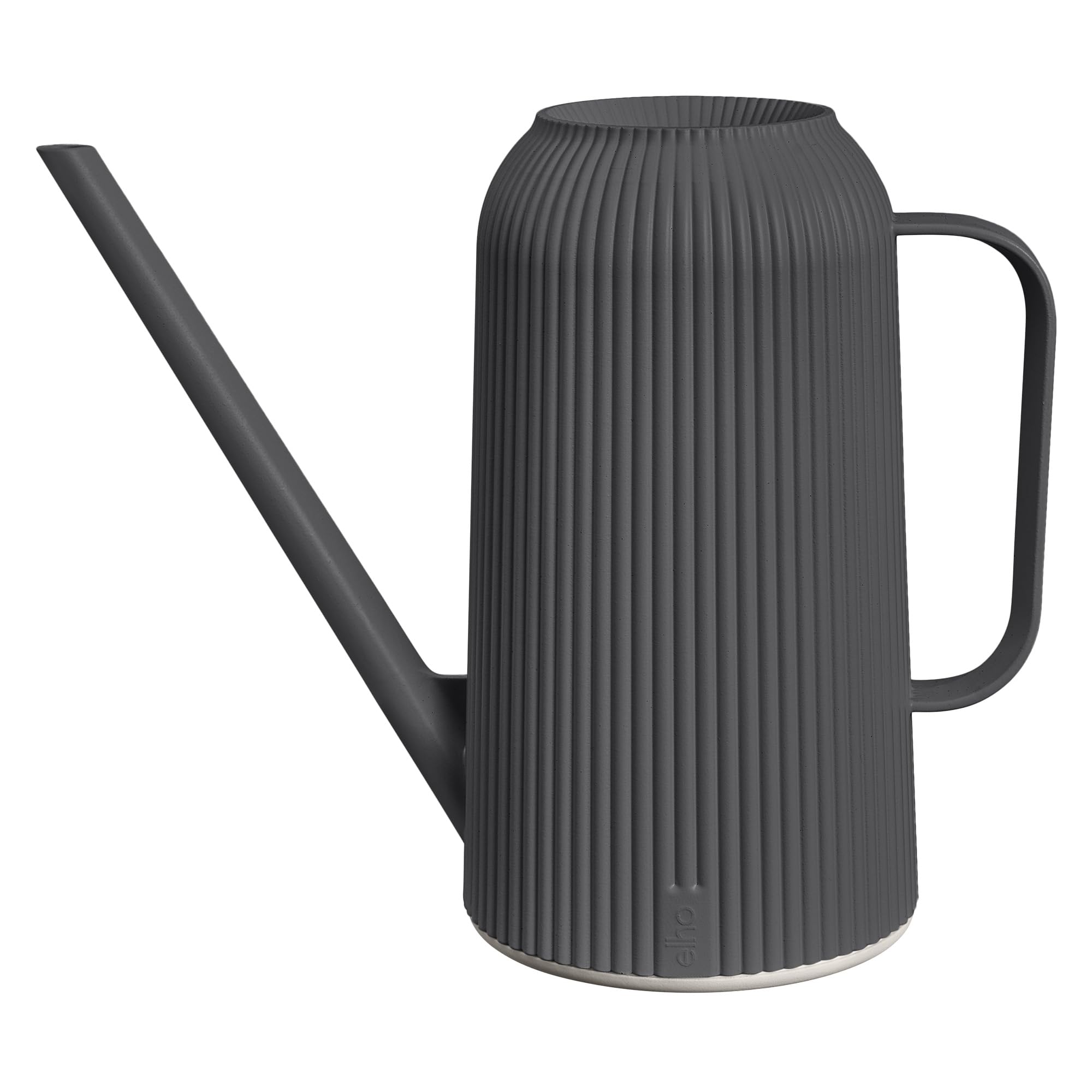 Elho Vibes Fold Gießkanne 1.7ltr - Gießkanne für Zimmerpflanzen - 100% recyceltes Plastik - L25.2 x B7.4 X H21 - Schwarz/Anthracite
