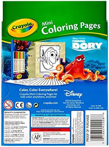 Crayola Finding Dory Mini Coloring Pages image 5