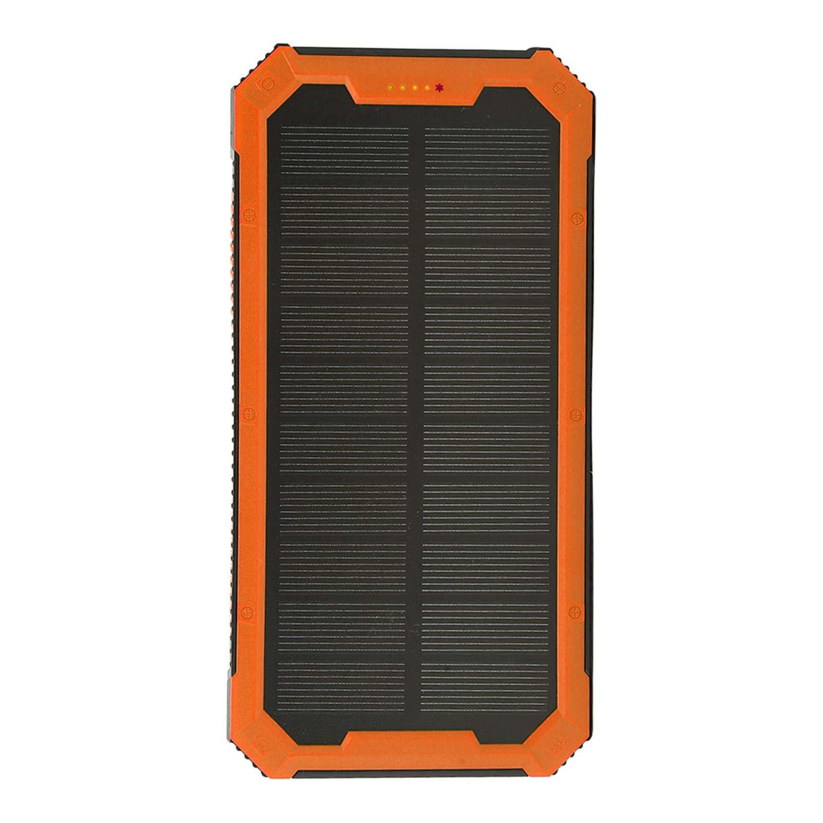 Ejoyous Solar PowerBank 36800 MAH, Przenośna ładowarka ładowarki Słonecznej z 36LEDS Urządzenia ładujące Słoneczne z Obciążeniem Bezprzewodowym Szybkiego ładowania 36 LED Wyjściowych dla (ORANGE)