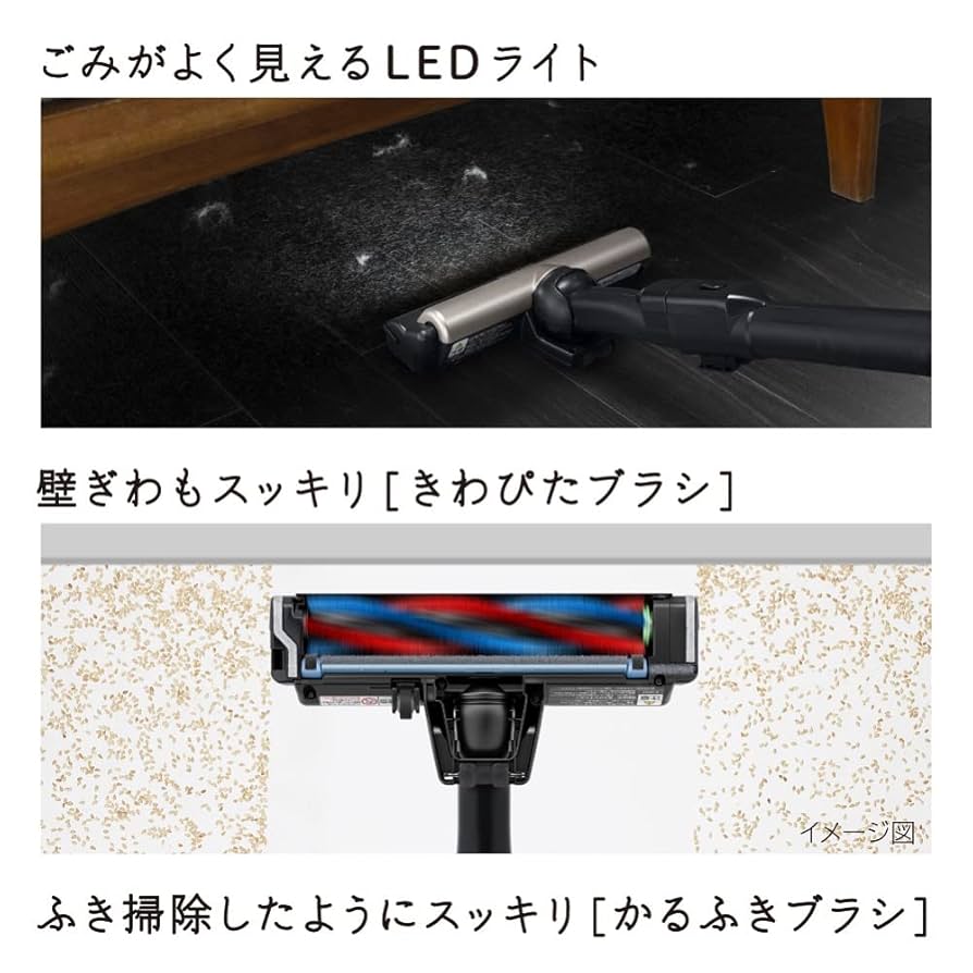 Amazon | 日立(HITACHI) 掃除機 ラクかる コードレス スティック