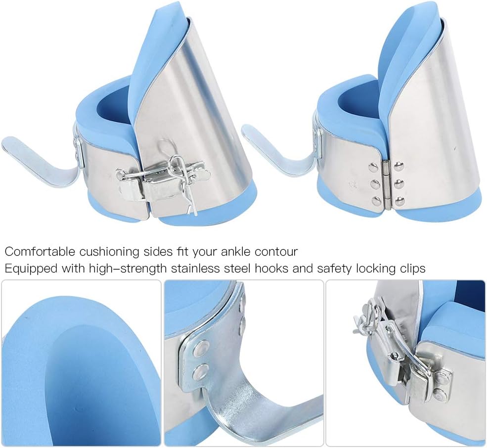 Yosoo Pair of Hanging Boots,Anti Gravity Inversion Boots,Inversion Hang Up Boots Fitness Training Gym Inversion Therapy Upside Down : Sports & Outdoors