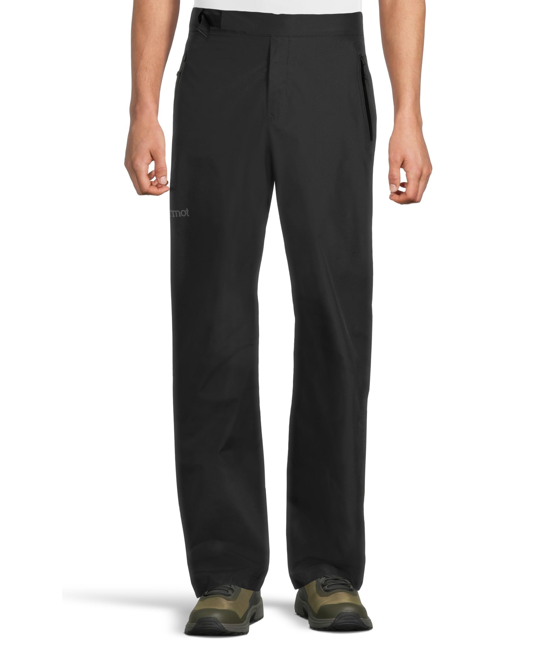 Marmot Men's Minimalist Pertex Pant, Waterproof Pertex Trousers, Breathable Overtrousers, Lightweight Hiking and Cycling Pant, Windproof Trekking Pants, Black, L